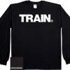 Elitefts™ Train White Long Sleeve T-Shirt -RAGE SHOP A EFSWHITETRAINLS