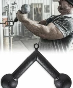 Triceps Press Down With 4" Hand Balls -RAGE SHOP DSWS B HB4 TP