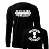 Team Swede Long Sleeve -RAGE SHOP a swedels x black