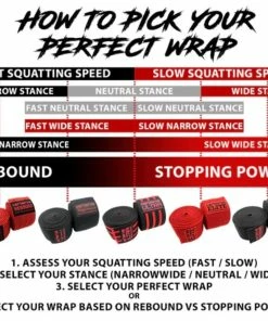 Cerberus Elite Knee Wraps 7 Cerberus Elite Knee Wraps -RAGE SHOP cerberus kw chart 2