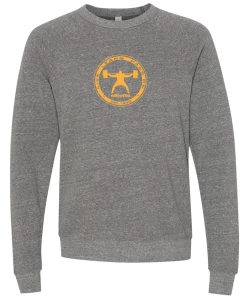 Elitefts Coin Crewneck Sweatshirt 7 Elitefts Coin Crewneck Sweatshirt -RAGE SHOP coin crewneck hoodie grey 6