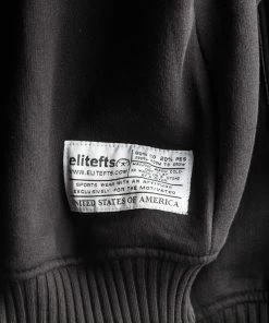 Elitefts™ Custom Series S3 Super Hood -RAGE SHOP custom series zip hood tag