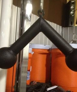 Triceps Press Down With 4" Hand Balls -RAGE SHOP fat grip elitefts scaled
