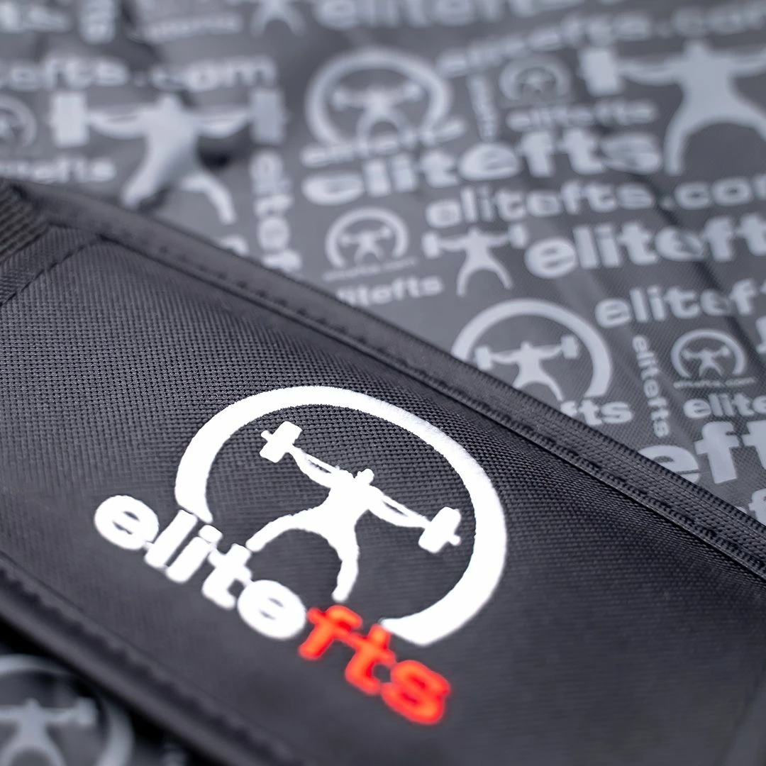 Elitefts™ Grey Crescent Tagline Duffel Bag 4 Elitefts™ Grey Crescent Tagline Duffel Bag - Image 3