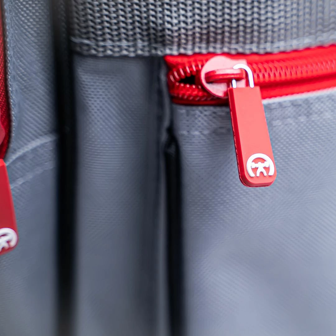 Elitefts™ Grey Crescent Tagline Duffel Bag 5 Elitefts™ Grey Crescent Tagline Duffel Bag - Image 4