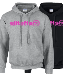 EliteFTS Tagline Pink Hoodie
